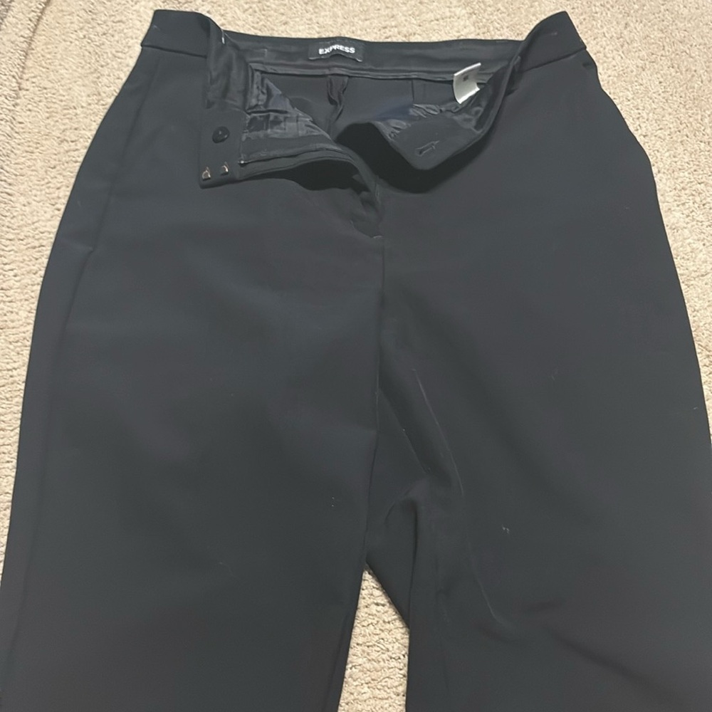 Express Black Work Pants